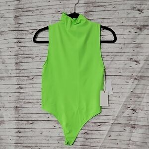 Good American Bright Green Bodysuit